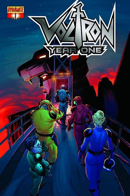 Cover Art for VOLTRON YEAR ONE