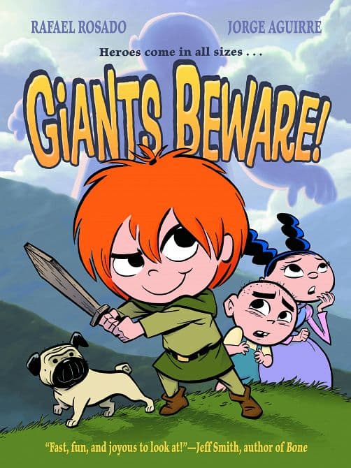 Cover Art for GIANTS BEWARE GN