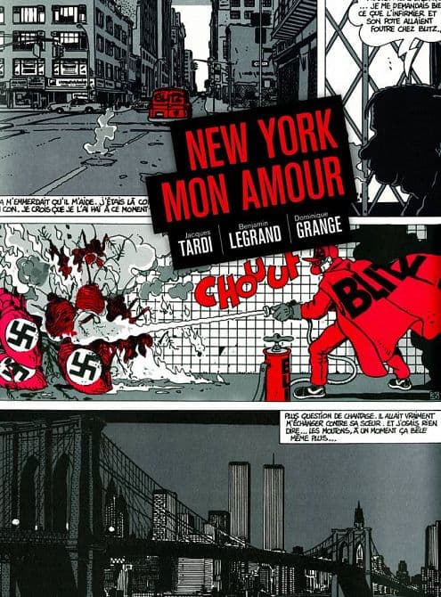 Cover Art for NEW YORK MON AMOUR HC