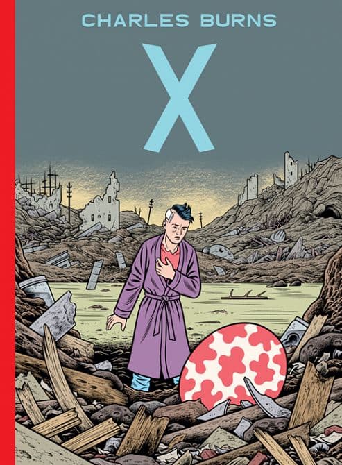 Cover Art for X ( CHARLES BURNS )