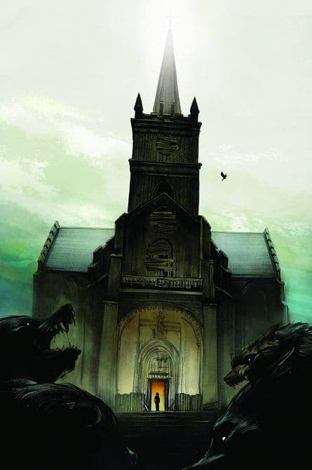 Cover Art for ALABASTER WOLVES