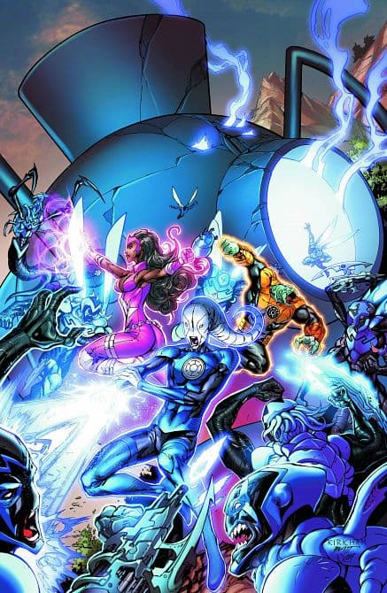 Cover Art for GREEN LANTERN NEW GUARDIANS