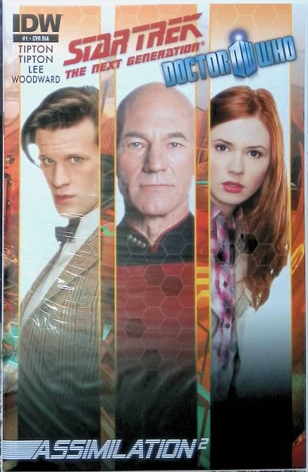 Cover Art for STAR TREK TNG DOCTOR WHO ASSIMILATION | 1: 10 PHOTO VAR