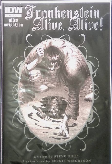 Cover Art for FRANKENSTEIN ALIVE ALIVE | 1: 10 Bernie Wrightson