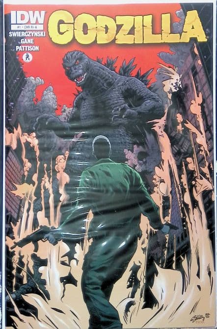 Cover Art for GODZILLA ONGOING | 1: 10 Ryan Kelly