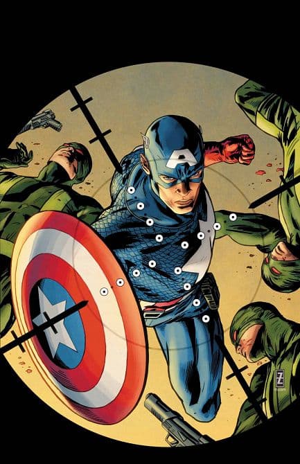 Cover Art for CAPTAIN AMERICA ( 2011-2012 )
