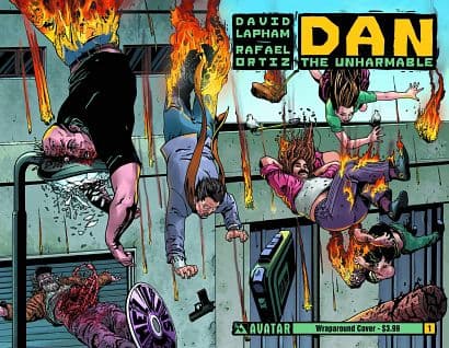 Cover Art for DAN THE UNHARMABLE