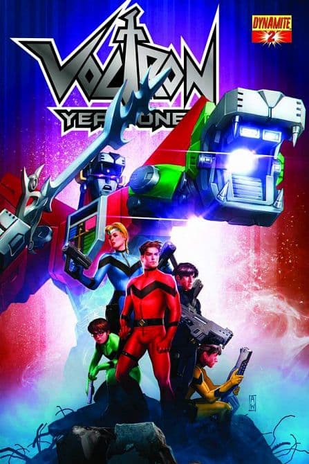 Cover Art for VOLTRON YEAR ONE
