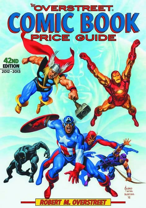 Cover Art for OVERSTREET COMIC BK PG HC VOL 42 AVENGERS