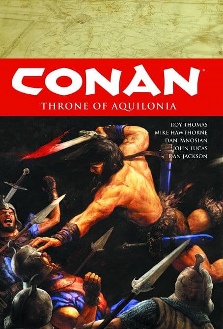Cover Art for CONAN HC VOL 12 THRONE OF AQUILONIA