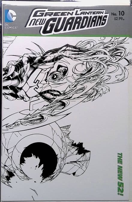 Cover Art for GREEN LANTERN NEW GUARDIANS | 1: 25 Tyler Kirkham & Batt