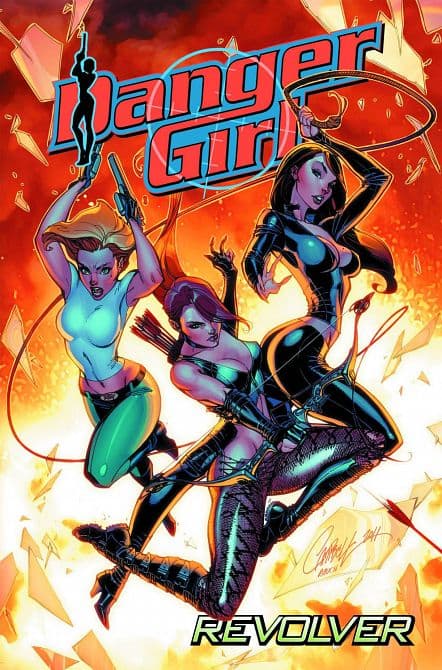 Cover Art for DANGER GIRL REVOLVER TP