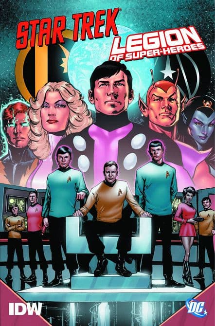 Cover Art for STAR TREK LEGION OF SUPER-HEROES HC DM EXCL ED