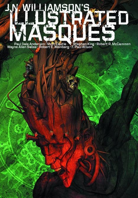 Cover Art for ILLUSTRATED MASQUES TP