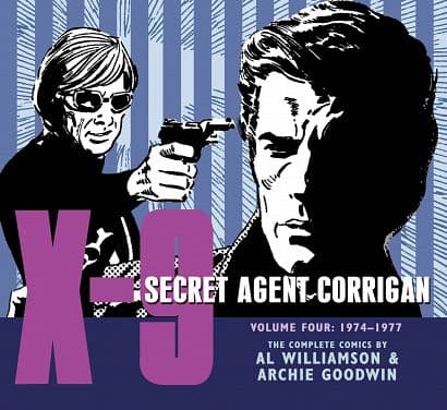 Cover Art for X-9 SECRET AGENT CORRIGAN HC VOL 04