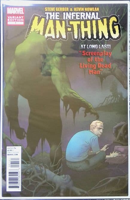 Cover Art for INFERNAL MAN-THING | 1: 15 Kevin Nowlan