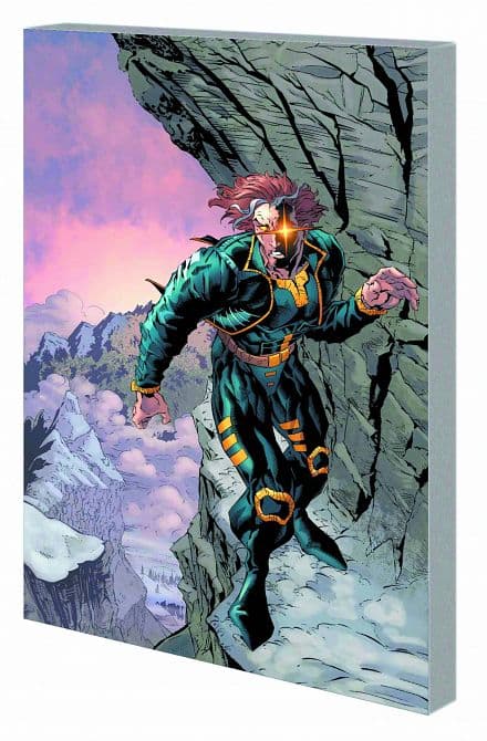 Cover Art for X-MAN MAN WHO FELL TO EARTH TP