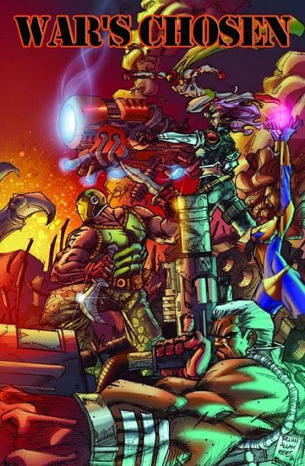 Cover Art for WARS CHOSEN GN