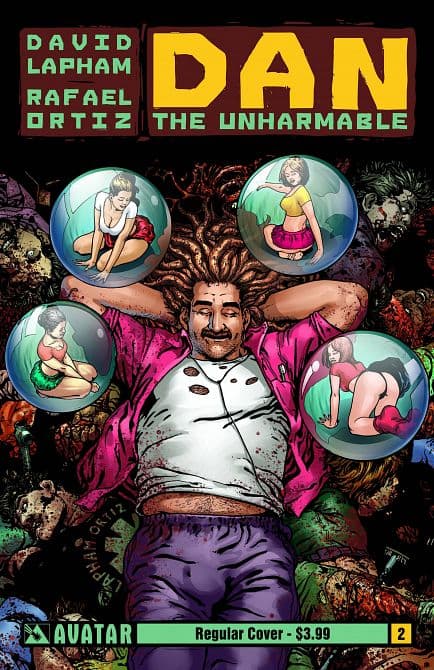 Cover Art for DAN THE UNHARMABLE
