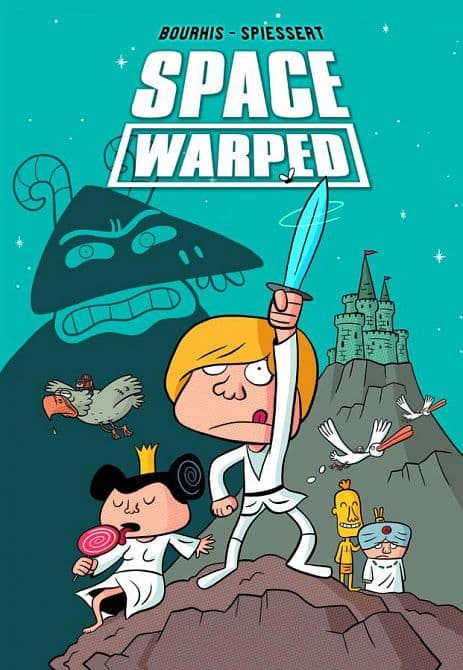 Cover Art for SPACE WARPED TP