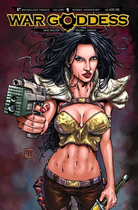 Cover Art for WAR GODDESS SGN HC VOL 01