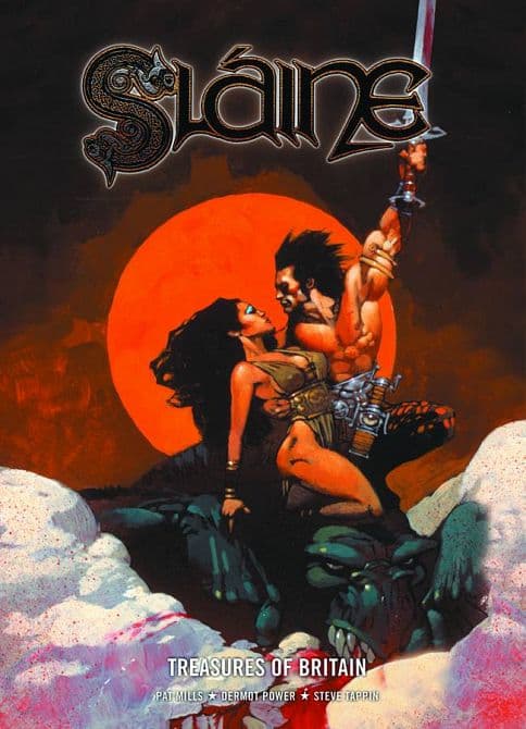 Cover Art for SLAINE TREASURES OF BRITAIN GN