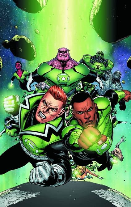Cover Art for GREEN LANTERN CORPS HC VOL 01 FEARSOME
