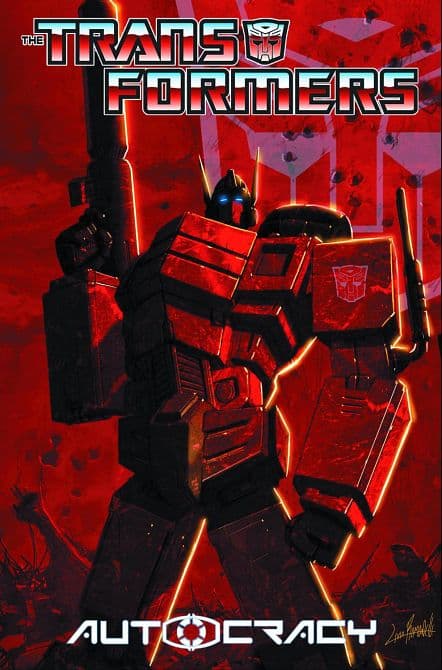 Cover Art for TRANSFORMERS AUTOCRACY TP
