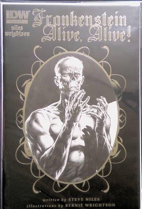 Cover Art for FRANKENSTEIN ALIVE ALIVE | 1: 10 Wrightson