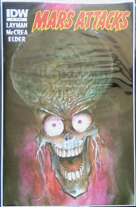 Cover Art for MARS ATTACKS ( 2012-2013 ) | 1: 10 Sam Kieth