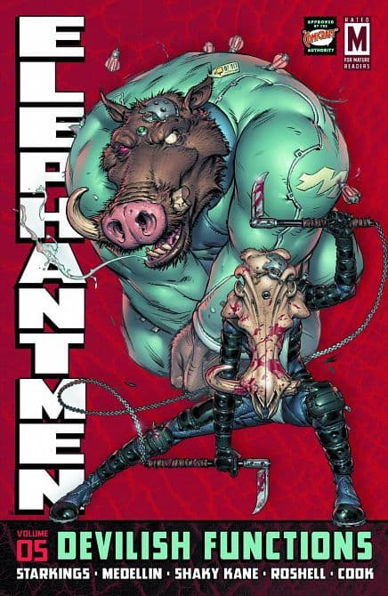 Cover Art for ELEPHANTMEN HC VOL 05 DEVILISH FUNCTIONS
