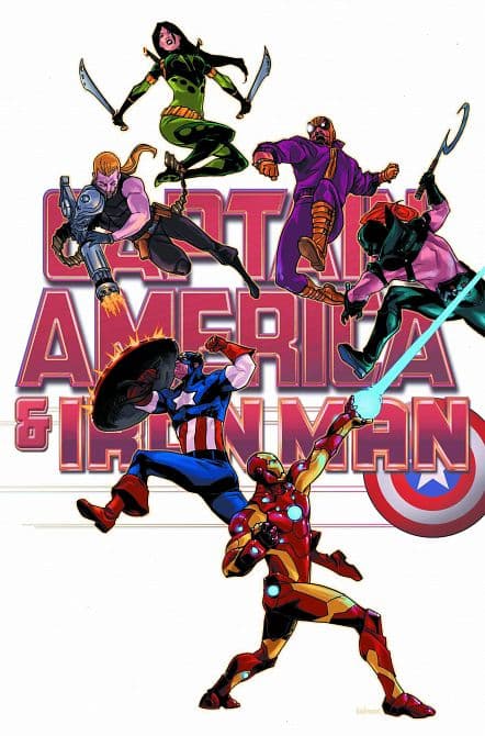 CAPTAIN AMERICA AND IRON MAN