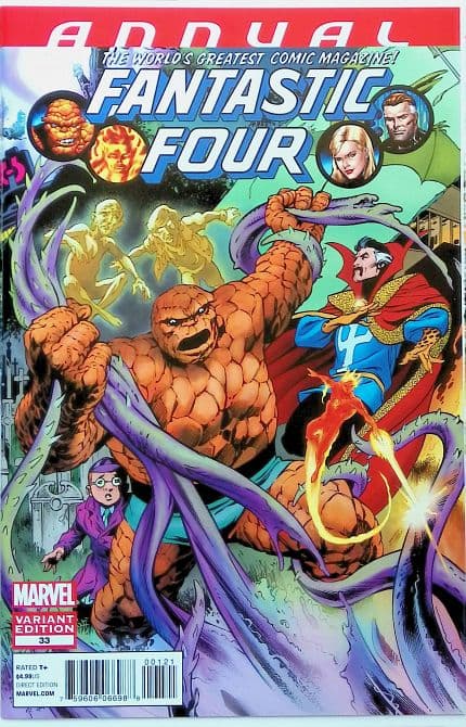 Cover Art for FANTASTIC FOUR ANNUAL 2012 | 1: 20 Alan Davis
