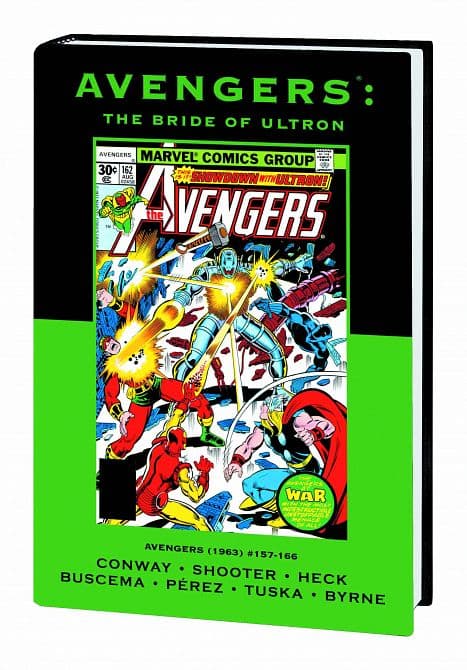 Cover Art for AVENGERS BRIDE OF ULTRON PREM HC DM VAR ED 104