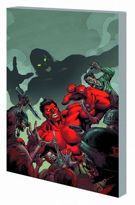 Cover Art for RED HULK TP HAUNTED
