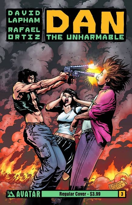 Cover Art for DAN THE UNHARMABLE