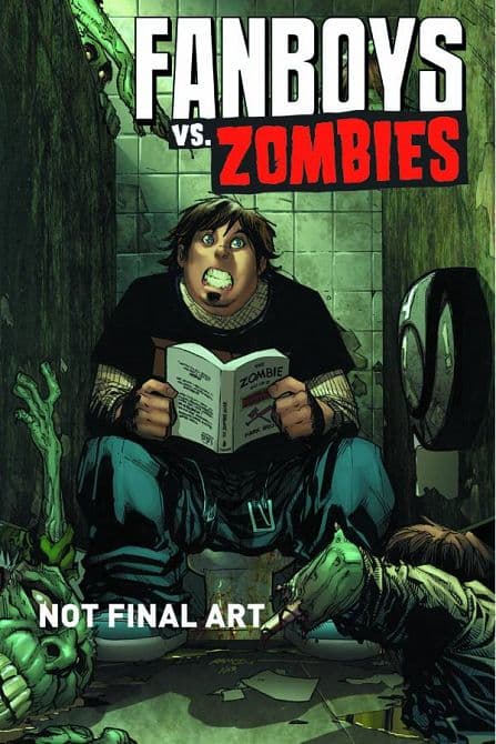 Cover Art for FANBOYS VS ZOMBIES