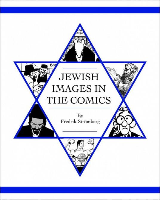 Cover Art for JEWISH IMAGES IN THE COMICS HC