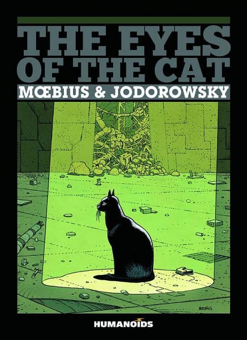 Cover Art for EYES OF THE CAT HC
