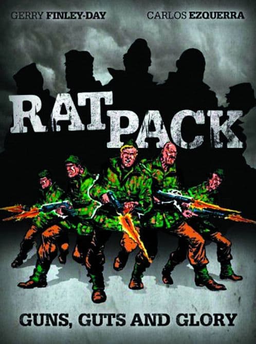 Cover Art for RAT PACK HC VOL 01 GUNS GUTS & GLORY