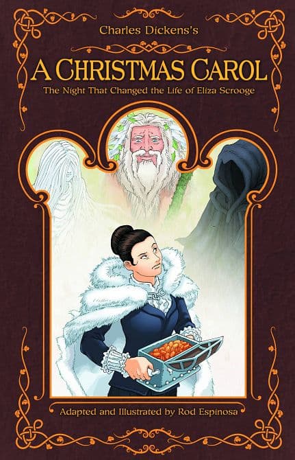 Cover Art for CHRISTMAS CAROL NIGHT THAT CHANGED ELIZA SCROOGE HC