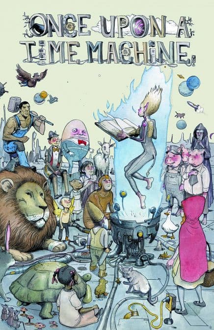Cover Art for ONCE UPON A TIME MACHINE TP