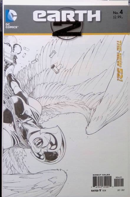 Cover Art for EARTH 2 | 1: 25 Ivan Rice
