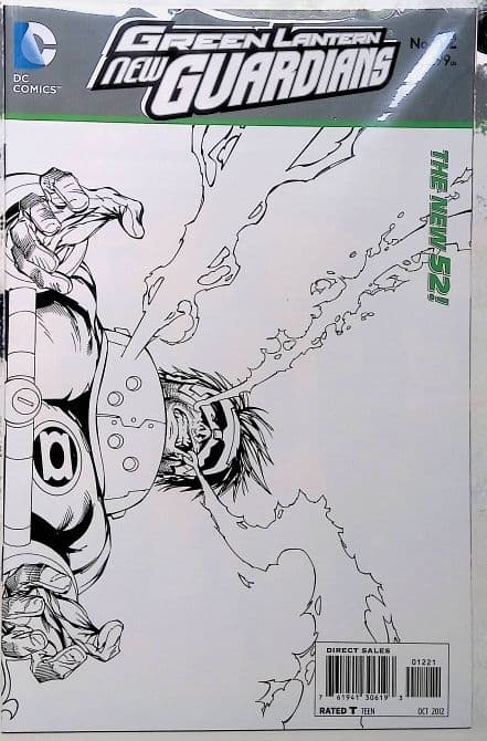 GREEN LANTERN NEW GUARDIANS | 1: 25 Tyler Kirkham & Batt