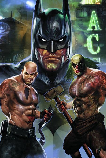 Cover Art for BATMAN ARKHAM UNHINGED