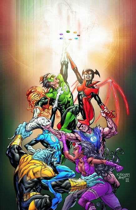 GREEN LANTERN NEW GUARDIANS HC VOL 01 RING BEARER