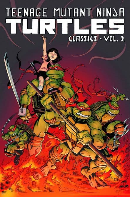 Cover Art for TEENAGE MUTANT NINJA TURTLES CLASSICS TP VOL 02