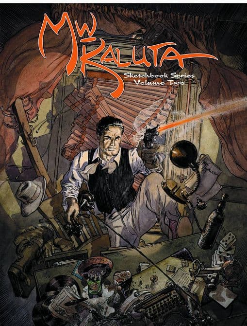 Cover Art for MICHAEL KALUTA SKETCHBOOK SERIES SC VOL 02