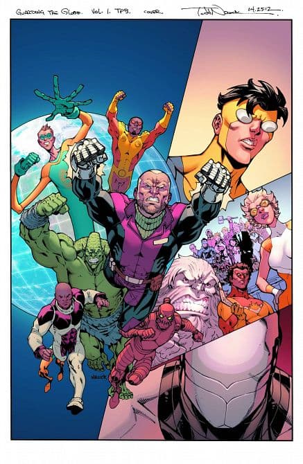 Cover Art for GUARDING THE GLOBE TP VOL 01