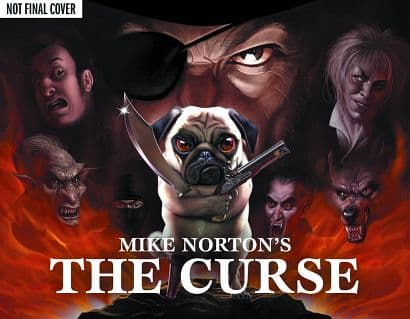 Cover Art for MIKE NORTONS CURSE GN